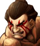  edmond_honda facepaint lionel_nakamura male_focus solo street_fighter teeth 