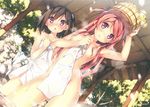  areola bathing kantoku kurumi_(kantoku) naked scanning_resolution shizuku_(kantoku) towel 