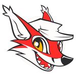  canine ear_tufts fox hat lapfox logo male portrait renard solo squeedgemonster 