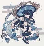  +++ 1boy akanbe animal_print arm_at_side belt bird_print black_belt black_bow black_bridal_gauntlets black_shorts blue_eyes blue_gemstone blue_hat blunt_ends bow bridal_gauntlets bridal_legwear bright_pupils eyelid_pull eyeliner eyeshadow falling_feathers feathers full_body furisode gem genshin_impact gold gold_ring grey_sleeves hakama hakama_shorts hand_up harukui hat highres japanese_clothes jingasa kimono layered_sleeves leg_warmers looking_at_viewer makeup male_focus middle_ring parted_bangs pleated_shorts pointing pointing_at_self pom_pom_(clothes) red_eyeliner red_eyeshadow scaramouche_(genshin_impact) short_sleeves shorts solo stirrup_legwear tassel toeless_legwear toes tongue tongue_out tsurime vision_(genshin_impact) wanderer_(genshin_impact) white_leg_warmers white_pupils white_sleeves yellow_feathers 