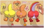  absurd_res alexboom11 anthro avian balls big_butt bird butt canid canine canis chicken comet_kat dogday_(poppy_playtime) domestic_dog dragon galliform gallus_(genus) genitals glory_hole group hi_res jewelry kickinchicken male male/male mammal mob_entertainment mythological_creature mythological_scalie mythology necklace nightmare_critters phasianid poppy_playtime reaction_image scalie simon_smoke_(poppy_playtime) smiling_critters text trio 