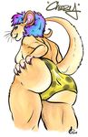  female grabbing gravewalker hi_res invalid_tag mammal mouse panties punky rodent tan underwear 