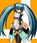  akatukisky hatsune_miku hatsune_miku_(append) highres long_hair smile solo twintails very_long_hair vocaloid vocaloid_append 