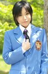  blazer cosplay fujioka_haruhi highres ouran_high_school_host_club photo school_uniform suzukaze_yuuki 