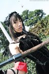  cosplay frills highres morte photo ruffles scythe suzuyuki_kaho vispo_original wings 