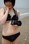  beach bikini camera namada photo swimsuit 