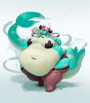 2022 2_horns 3_toes 4_fingers absolute_territory anthro bar_emanata belly big_belly big_breasts big_ears biped black_bow black_clothing black_panties black_underwear breasts brown_clothing brown_legwear brown_stockings brown_thigh_highs clothed clothing countershading cracked_ground deep_navel dialogue_in_description ear_piercing ear_ring emanata english_description feet female female_anthro fingers fish floppy_ears hi_res horn huge_belly huge_thighs jewelry legwear long_tail marine markings miluinaoxie morbidly_obese morbidly_obese_anthro morbidly_obese_female navel necklace non-mammal_breasts non-mammal_navel obese obese_anthro obese_female overweight overweight_anthro overweight_female panties piercing ring_piercing shark shark_tail simple_background skimpy solo standing stated_weight stockings striped_markings striped_tail stripes tail tail_markings tan_body tan_countershading tan_stripes teal_body teal_ears teal_scales teal_tail teal_text text thick_tail thick_thighs thigh_highs toes underwear white_background wide_hipped_anthro wide_hipped_female wide_hips