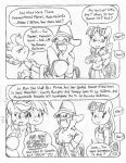 anthro applejack_(mlp) back_wings black_and_white bottomwear circe_(artist) clothed clothed_anthro clothed_female clothed_male clothing coat comic cowboy_hat cowboy_outfit crop_top cutie_mark detective dialogue dress earth_pony english_text equid equine eyelashes facial_hair female fluffy fluffy_hair fluffy_tail fluttershy_(mlp) freckled_face freckles friendship_is_magic fully_clothed fully_clothed_anthro fully_clothed_female fully_clothed_male group hair hasbro hat headgear headwear horn horse inspector_jacques_clouseau male mammal monochrome mustache my_little_pony mythological_creature mythological_equine mythology pegasus pink_panther_(series) pinkie_pie_(mlp) pony poofy_hair rainbow_dash_(mlp) shirt skirt spandex_clothing speech_bubble sun_hat sundress sweater sweater_vest tail text topwear traditional_media_(artwork) trenchcoat twilight_sparkle_(mlp) unicorn_horn vest winged_unicorn wings