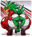 accipitrid accipitriform anthro anus avian backsack balls big_balls big_butt bird blush bodily_fluids butt clothing crouching cum cum_in_ass cum_inside cum_leaking_out dhx2kartz eyewear femboy flaccid footwear from_behind_position full_body_suit genital_fluids genitals gloves goggles handwear hi_res huge_butt hyper hyper_butt jet_the_hawk leaking_cum looking_back looking_pleasured male male/male mammal nipple_outline penis piercing presenting presenting_anus presenting_hindquarters puffy_anus racer racing_suit saggy_balls sega sex shoes skindentation sonic_riders sonic_the_hedgehog_(series) spandex spread_anus spread_butt spread_legs spreading text thick_thighs tight_clothing torn_clothing wardrobe_malfunction wide_hips