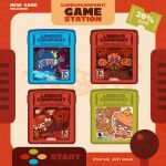  2boys 2girls absurdres black_eyes black_hair blonde_hair blood bow brown_hairband commentary_request don_quixote_(project_moon) farm field game_cartridge gostcat hair_bow hairband hat high_kick highres ishmael_(project_moon) kicking limbus_company liu_association_south_uniform long_hair looking_at_viewer multiple_boys multiple_girls open_mouth orange_hair potato project_moon rope short_hair sinclair_(project_moon) sun_hat very_long_hair w_corp._(identity)_(project_moon) white_bow yellow_eyes yi_sang_(project_moon) 