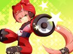  animal_ears animal_helmet brown_eyes headphones hello_kitty helmet japanese_clothes long_hair looking_at_viewer matsuda_toki nekomura_iroha pink_hair ponytail smile solo speaker star very_long_hair vocaloid 