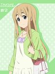  bag blazer blonde_hair blue_eyes character_name ikari_manatsu jacket k-on! kotobuki_tsumugi long_hair solo 