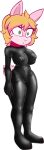 alpha_channel anonymous_artist anthro black_body blank_stare blonde_hair bodysuit brainless clothing collar drone dronification empty_eyes female fur green_eyes hair hi_res lagomorph latex latex_bodysuit latex_clothing latex_skinsuit leporid mammal milky_rivas mind_control mindless pink_body pink_fur rabbit skinsuit solo tight_clothing transformation