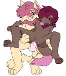  &lt;3 &lt;3_eyes alpha_channel anthro anthro_on_anthro canine cuntboy cuntboy/male digital_media_(artwork) dog duo gemfuzz hi_res holding_character intersex intersex/male male mammal sex simple_background smile transparent_background 
