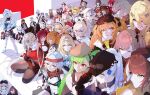  6+girls aa-12_(girls'_frontline) absurdres ak-alfa_(girls'_frontline) andoris_(girls'_frontline_2) belka_(girls'_frontline_2) black_bow blonde_hair blue_bow blue_eyes blue_hair blue_necktie bow breasts brown_eyes brown_hair centaureissi_(girls'_frontline_2) cheeta_(girls'_frontline_2) cleavage closed_eyes closed_mouth colphne_(girls'_frontline_2) commentary_request cz75_(girls'_frontline) daiyan_(girls'_frontline_2) dushevnaya_(girls'_frontline_2) everyone faye_(girls'_frontline_2) fingerless_gloves florence_(girls'_frontline_2) food g11_(girls'_frontline) g28_(girls'_frontline) g36_(girls'_frontline) girls'_frontline girls'_frontline_2:_exilium glasses gloves green_bow green_hair groza_(girls'_frontline_2) hair_bow hair_ornament hair_over_one_eye hairband hairclip hat heterochromia highres hk416_(girls'_frontline) jiangyu_(girls'_frontline_2) k2_(girls'_frontline) klukai_(girls'_frontline_2) krolik_(girls'_frontline_2) ksenia_(girls'_frontline_2) ksvk_(girls'_frontline) lenna_(girls'_frontline_2) leva_(girls'_frontline_2) lind_(girls'_frontline_2) littara_(girls'_frontline_2) lotta_(girls'_frontline_2) maid_headdress makiatto_(girls'_frontline_2) mechty_(girls'_frontline_2) midriff mole mole_under_eye mosin-nagant_(girls'_frontline) mosin-nagant_(girls'_frontline_2) mp5_(girls'_frontline) mp7_(girls'_frontline) multiple_girls nagant_(girls'_frontline_2) nagant_revolver_(girls'_frontline) navel necktie nemesis_(girls'_frontline_2) nikketa_(girls'_frontline_2) onigiri_(122359088) orange_hair ots-14_(girls'_frontline) pa-15_(girls'_frontline) papasha_(girls'_frontline_2) peri_(girls'_frontline_2) peritya_(girls'_frontline_2) pizza pizza_slice ppsh-41_(girls'_frontline) purple_eyes purple_hair qbz-191_(girls'_frontline) qiongjiu_(girls'_frontline_2) qiuhua_(girls'_frontline_2) red_eyes red_hair ro635_(girls'_frontline) robella_(girls'_frontline_2) sabrina_(girls'_frontline_2) scar scar_across_eye scar_on_face sharkry_(girls'_frontline_2) shorts smile spas-12_(girls'_frontline) springfield_(girls'_frontline) springfield_(girls'_frontline_2) stechkin_(girls'_frontline) suomi_(girls'_frontline) suomi_(girls'_frontline_2) tololo_(girls'_frontline_2) type_95_(girls'_frontline) type_97_(girls'_frontline) type_97_shotgun_(girls'_frontline) ullrid_(girls'_frontline_2) ump45_(girls'_frontline) ump9_(girls'_frontline) vector_(girls'_frontline) vector_(girls'_frontline_2) vepley_(girls'_frontline_2) vsk-94_(girls'_frontline) wa2000_(girls'_frontline) white_hair wkp_(girls'_frontline) yellow_eyes yoohee_(girls'_frontline_2) zhaohui_(girls'_frontline_2) 