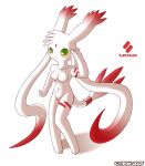 2007 accessory anthro appendages arm_markings blush breasts character_name closed_smile cyyeun dipstick_ears dipstick_tail ear_markings ear_tuft feet female full-length_portrait furgonomics green_eyes head_tuft hindpaw kemono leg_markings markings mouth_closed multicolored_body multicolored_ears noseless nude nude_anthro nude_female paws portrait red_band red_ear_tips red_markings red_tail_tip simple_background smile solo species_request tail tail_accessory tail_markings tail_tuft tailband text tuft two_tone_body udia_(xen) white_background white_breasts