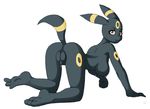  anthro anus breasts butt cum eeveelution female looking_back nintendo nipples plain_background pok&#233;mon pok&#233;morph pok&eacute;mon pok&eacute;morph pussy pussy_juice side_boob solo tail umbreon unknown_artist video_games white_background 