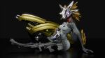  16:9 3_fingers 3_toes 3d_(artwork) alien anthro arm_feathers arm_support arm_tuft armor avian avian_caruncle black_nipples breasts claws digital_media_(artwork) digitigrade energy_weapon face_covered feather_hair feathered_crest feathers feet female finger_claws fingers fuel_rod_cannon glowing glowing_eyes grey_body grey_scales gun halo_(series) head_crest headgear headgear_only helmet helmet_only hi_res holding_gun holding_object holding_ranged_weapon holding_weapon kig-yar looking_at_viewer medium_breasts microsoft mostly_nude nipples non-mammal_breasts one_leg_up pink_eyes pinup plasma_pistol pose pseudo_hair raised_leg ranged_weapon scales scalie sharp_teeth silencer sitting solo spurs_(anatomy) submachine_gun syn_cah synca t'vaoan teeth toe_claws toes tuft weapon widescreen xbox_game_studios yellow_body yellow_feathers 