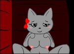  animated blush bouncing_breasts bow breasts edit feline female first_person_view half-closed_eyes legs_up looking_at_viewer loop lying mammal meme navel nipples nude nyan_cat nyan_ho on_back seat sex smile solo spread_legs spreading suggestive timoteihiv 