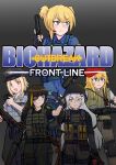  5girls assault_rifle black_gloves black_jacket blonde_hair blue_eyes blush bolt_action brown_hair commentary_request dragunov_svd girls'_frontline gloves gun hair_ornament handgun hat highres holding holding_gun holding_weapon jacket m16 m16a1 m16a1_(girls'_frontline) machine_gun mg3 mg3_(girls'_frontline) mp40 mp40_(girls'_frontline) multiple_girls open_mouth red_hat resident_evil rifle sniper_rifle submachine_gun svd_(girls'_frontline) tsuchinoko_snake weapon welrod welrod_mkii_(girls'_frontline) 