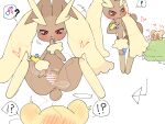  2025 4:3 anthro anus barely_visible_genitalia barely_visible_vulva bedroom_eyes black_sclera blush blushing_profusely caught_in_the_act caught_masturbating censored censored_genitalia censored_vulva closed_smile covering covering_mouth covering_own_mouth covering_self digital_drawing_(artwork) digital_media_(artwork) digitigrade duo female female_symbol gender_symbol gender_symbol_penetration generation_4_pokemon generation_5_pokemon genitals heart_reaction heart_symbol hearts_around_body hi_res inner_labia interspecies inviting_to_sex lewd_symbolism looking_at_another looking_back looking_back_at_another lopunny male/female_symbol male_symbol masturbation mienfoo mouth_closed narrowed_eyes nintendo pictographics plantigrade pokemon pokemon_(species) presenting presenting_vulva red_eyes sakaniyame scut_tail seductive sequence sequential_arrow sexuality_symbol shocked short_tail simple_background smile snickering spread_legs spread_vulva spreading stealth_masturbation symbol tail vulva white_background wide_hipped_anthro wide_hipped_female wide_hips 
