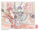 anal anal_penetration animal_genitalia animal_penis anthro balls bath bathhouse blush blush_lines cherry_blossom cherry_tree duo erection felid feline_genitalia feline_penis fennec_(artist) flower from_front_position fruit_tree genitals harness lying male male/male mammal mikos_snep missionary_position nude on_back pantherine park penetration penis plant prunus_(flower) sex sex_swing snow_leopard sound_effects text tger_foxmark tgerfoxmark tiger tongue tongue_out touch_grass tree