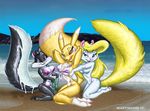  animaniacs digimon looney_tunes minerva_mink penelope_pussycat renamon steve_martin 