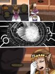 braided_hair braided_ponytail breasts brown_hair comic crossed_arms crown ear_piercing ear_ring eyelashes eyes_closed facepalm female hair headgear hi_res humanoid humanoid_pointy_ears humor hylian link lips long_ears long_hair mackdazzle male nintendo piercing pointy_ears ponytail princess_zelda ring_piercing the_legend_of_zelda thick_thighs tiara twilight_princess wide_hips