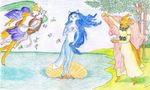  fara_phoenix fox_mccloud katt_monroe krystal sinaherib star_fox 