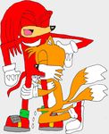  knuckles_the_echidna sonic_team tagme tails 