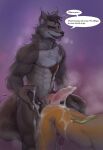 abuse anal anal_penetration anthro bodily_fluids breeding_mount bukkake canid canine canis condom cum cum_in_ass cum_inside cumshot duo ejaculation filled_condom forced fox genital_fluids genitals hi_res intersex knot knotted_penis knotting male male/male maleherm mammal penetration penis sex sexual_barrier_device stealthing vu06 wolf
