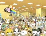  2channel 6+boys 6+girls 808_(hi-fi_rush) absolutely_everyone absurdly_detailed_composition animal animal_crossing animal_ears ankha_(animal_crossing) annotation_request azumanga_daioh backrooms_(creepypasta) bemani big_the_cat bishoujo_senshi_sailor_moon black_cat bunzo_(red_cat_ramen) cait_sith_(final_fantasy) calico_(pattern) calico_cat cardcaptor_sakura cat cat_(minecraft) cat_boy cat_busters cat_ears cat_girl cat_tail catnap_(poppy_playtime) character_request chi's_sweet_home chi_(chi's_sweet_home) chibikemo colorpoint_(pattern) commentary copyright_request crossover crumb_(cuptoast) cyborg_kuro-chan danboo dancing diamond_wa_kudakenai digimon digimon_(creature) doko_demo_issyo doraemon doraemon_(character) dragon_ball east-west_crossover english_commentary ero_neko esper_nyanko esso_crumb_cat_(meme) everyone fairy_tail felix_the_cat felix_the_cat_(series) felyne feral_instincts final_fantasy final_fantasy_vii furry furry_and_animal furry_female furry_male garfield garfield_(character) garnet_(jewelpet) ginger_(stray) gumball_watterson hachiware_(chiikawa) happy_(fairy_tail) hello_kitty hello_kitty_(character) hi-fi_rush highres humanoid_robot indoors inoue_toro japan_air_self-defense_force_omaezaki_sub-base jewelpet_(creature) jewelpet_(series) jibanyan jiji_(majo_no_takkyuubin) jojo_no_kimyou_na_bouken judd_(splatoon) kamineko karin_(dragon_ball) kaze_no_klonoa kirby_(series) kuro_(cyborg_kuro-chan) kuro_(doko_demo_issyo) kyubey liminal_space litten lol_comics luna_(sailor_moon) luo_xiaohei luo_xiaohei_(cat) mahou_shoujo_madoka_magica majo_no_takkyuubin marie_(the_aristocats) medarot meme meowstic meowstic_(female) mewkledreamy michael_(what's_michael) mike_no_hito minecraft minecraft_youtube mofusand mona_(2ch) monster_hunter_(series) morgana_(persona_5) multiple_boys multiple_crossover multiple_girls nago natsume_yuujinchou neko_atsume neko_hakase nekobus nekojiru_udon nichijou niko_(oneshot) nyako_(nekojiru) nyami_(pop'n_music) nyan_cat nyanko-sensei nyanko_daisensou nyanpire nyanpire_(character) nyatta oggy_(oggy_and_the_cockroaches) oggy_and_the_cockroaches omaneko oneshot_(game) orange_cat osomatsu_(series) peppercat persona persona_5 pete_(pete_the_cat) pete_the_cat pokemon pokemon_(creature) pop'n_music poppy_playtime poyo_(poyopoyo_kansatsu_nikki) poyopoyo_kansatsu_nikki princess_unikitty pusheen_the_cat pusheen_the_cat_(series) quantum_(housamo) rainbow re-kan! red_cat_ramen rei_(mewkledreamy) robot sakamoto_(nichijou) sanrio sonic_(series) sora_(doko_demo_issyo) species_connection spinel_sun spitz splatoon_(series) sprigatito stray_(game) stray_cat_(jojo) tabby_cat tail tailmon tama_&amp;_friends tama_(t&amp;f) tat_(klonoa) the_amazing_world_of_gumball the_aristocats the_legend_of_luo_xiaohei the_lego_group the_lego_movie tokyo_afterschool_summoners tom_(tom_and_jerry) tom_and_jerry tonari_no_totoro trap warioware what's_michael yotsubato! youkai_(youkai_watch) youkai_watch 