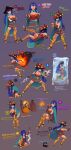  1girl absurdres acid animal_name animal_on_leg annoyed armband armor armored_boots atheism bandaged_arm bandaged_leg bandages battle_damage beak belt bestfriendforever bird_wings blocking blue_hair boots breasts brown_skirt burning burning_hair burnt burnt_clothes burnt_hair cape chimera clash cold commentary commission corruption crazy creature crossed_arms crossed_legs damage_numbers damaged dang_(runescape) defeat dissolving dissolving_clothes dress duellist's_cap_(tier_6) eating english_commentary english_text falling feathered_wings feathers fever fingerless_gloves fire floating_food food frozen full_body gameplay_mechanics gem gladiator gloves glowing_hat gold_trim greaves green_belt green_cape green_gem green_nails griffin hands_on_ground hat healing highres holding holding_food holding_pizza holding_shield holding_sword holding_weapon ice ice_block incredibly_absurdres injury kneeling leg_armor leotard light_blush long_hair medium_breasts monster multiple_views nervous_sweating old_school_runescape open_mouth orange_eyes original panicking pincers pizza pizza_slice poison poisoned poleyn red_armband red_leotard runescape running runny_nose scared scorpion screaming second-party_source shield sick simple_background sitting skirt smile smoke smug snake snake_bite snot spiked_ear_piercing standing status_effect sun_symbol surprised sweat sword talons torn_clothes torn_dress torn_gloves tripping weapon wide-eyed wings yellow_eyes 