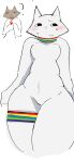  absurd_res canid canine femboy fox hi_res humor male male/male mammal meme puso_(house_of_puso) solo white 