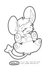 ambiguous_gender bodily_fluids colored_pencil_(disambiguation) coloring_book coloring_page eyes_closed felid feline feral flattened fur generation_4_pokemon hi_res implied_transformation inanimate_transformation kareha_21909 mammal nintendo paper pawpads pokemon pokemon_(species) shinx simple_background solo sweat tail_star transformation