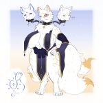  1:1 2026 3_heads 3_tails anthro areola areola_slip arm_markings armwear big_breasts big_tail biped black_claws blind_eye blue_areola blue_ears bottomwear breast_curtains breasts bridal_gauntlets bunbury burn_scar canid canid_demon canine canis cerberus cheek_tuft claws clothed clothed_anthro clothed_female clothing collar collar_tag colored constellation constellation_markings cosmic_clothing crescent_(shape) curvy_figure demon detachable detachable_head diamond_(marking) digitigrade dipstick_tail european_mythology eye_markings eye_scar eyebrows eyes_closed facial_markings facial_scar facial_tuft female female_anthro finger_claws floating_head fluffy fluffy_tail forehead_markings front_view full-length_portrait fur gem gradient_background greek_mythology grey_ears hand_on_hip head_markings hellhound hi_res huge_breasts inner_ear_fluff leg_markings looking_at_viewer mammal markings mature_anthro mature_female multi_head multi_tail multicolored_body multicolored_ears multicolored_fur multicolored_tail mythological_canine mythological_creature mythology navel neck_tuft nipples pelvic_curtain portrait sash scar simple_background sleeping smile snout snout_scar solo sound_effects standing star tail tail_markings thick_tail thick_thighs toe_claws translucent translucent_armwear translucent_bottomwear translucent_clothing translucent_topwear tuft two_tone_body two_tone_ears two_tone_fur two_tone_tail voluptuous vowelless vowelless_sound_effect white_body white_ears white_eyebrows white_fur white_inner_ear white_inner_ear_fluff white_nose white_tail wolf yellow_body yellow_ears yellow_eyes yellow_fur yellow_tail yellow_tail_tip zzz 