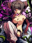  breasts capcom han_juri highres juri_han street_fighter tom_(drpow) tongue 