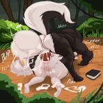  2026 5_toes abdominal_bulge absurd_res all_fours anal anal_penetration anthro arm_tuft ass_up balls biatrix_(piilsud) big_balls big_butt big_penis black_body black_fur bodily_fluids book breath butt butt_ripple canid canine canis cum cum_from_ass cum_in_ass cum_inside cum_on_balls cum_on_ground cum_on_leg cum_on_penis cum_on_self curling_toes digitigrade doggystyle domestic_dog duo elbow_tuft emanata feet female female_penetrated from_behind_position fur genital_fluids genitals growling hi_res huge_balls huge_butt huge_penis humanoid_feet humanoid_hands hyper hyper_balls hyper_genitalia kneeling leaking_cum leapfrog_position leg_tuft male male/female male_penetrating male_penetrating_female mammal motion_lines multicolored_body multicolored_fur mythological_canine mythological_creature mythology neck_tuft nude onomatopoeia open_mouth panting paws penetration penile penile_penetration penis penis_in_ass piilsud plant plantigrade plap raised_tail rear_view sex shoulder_tuft shrub size_difference soles sound_effects stretched_anus tail tail_anus text toes tongue tongue_out tree tuft two_tone_body two_tone_fur vines vulva werecanid werecanine werecreature werewolf white_body white_fur 