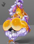  absurd_res alien alien_humanoid big_breasts big_butt bottomwear breasts butt candy chair claws clothing dancewear dessert dustyjcircus feet female food furniture gummy_surprise_venom_(marvel_rivals) hi_res huge_breasts huge_butt humanoid ice_cream_cone marvel marvel_rivals not_furry on_chair rear_view she-venom sitting sitting_on_chair skirt solo spiral spiral_eyes symbiote toe_claws tutu venom_(marvel) yellow_body 