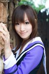 cosplay highres i&#039;s i&quot;s i's photo saya saya_(cosplayer) school_uniform serafuku yoshizuki_iori 