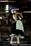  apron cosplay dress female highres kirisame_marisa photo saku touhou witch 