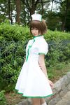  boots cosplay highres hirano_kurita kurukuru_lab kurusu_nazuki nurse nurse_uniform photo 