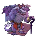 1:1 2019 activision alpha_channel anklet anthro asher_(spyro) beard belt cane cardsof_ace claws dragon dragon_frito elderly elderly_anthro elderly_male eyebrows facial_hair fangs feet hair half-closed_eyes hi_res horn jewelry looking_offscreen male mature_anthro mature_male mythological_creature mythological_scalie mythology narrowed_eyes necklace notched_wings purple_body purple_scales raised_eyebrow reptile rescued_dragons_(spyro) scales scalie scar simple_background solo spyro_reignited_trilogy spyro_the_dragon tail tail_tuft teeth thick_eyebrows toes transparent_background tuft underbite white_beard white_facial_hair white_hair wings