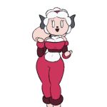 2_frame_animation 67 animated anthro bottomwear bovid breasts caprine cleavage clothed clothing female fluffy guak happy long_ears mammal meme pants red_outfit ruth_(guak) shaded sheep shitpost simple_background simple_shading solo sweatpants