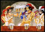  alvida heivais koby monkey_d._luffy nami nojiko one_piece portgas_d._ace 