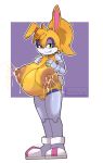 2026 anthro areola big_areola big_breasts big_nipples biped bodily_fluids breasts bunnie_rabbot closed_smile cybernetic_arm cybernetic_leg cybernetic_limb cybernetics cyborg female front_view fur genitals green_eyes hair half-closed_eyes huge_areola huge_breasts huge_nipples humanoid_genitalia humanoid_vulva hyper hyper_areola hyper_nipples lactating lagomorph leporid looking_at_viewer machine mammal medium_hair mouth_closed nanuna narrowed_eyes nipples pink_nose ponytail pregnant pregnant_anthro pregnant_female rabbit scut_tail sega short_tail simple_background smile solo sonic_the_hedgehog_(series) standing tail tan_body tan_fur tan_hair vulva