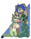 2026 2_horns 2_tails anthro archie_comics areola balls big_areola big_breasts biped black_markings black_nose black_sclera blue_hair bodily_fluids bound breast_size_difference breasts brown_body brown_fur butt butt_tattoo cassia_the_pronghorn cheek_tuft closed_smile clove_the_pronghorn collaborative collaborative_fellatio collaborative_oral collaborative_sex countershade_face countershade_fur countershade_torso countershading cybernetics cyborg dipstick_ears domestic_cat dripping ear_markings ear_piercing ear_ring eyewear eyewear_on_head facial_tuft felid feline felis fellatio female floppy_ears forehead_gem fur gem genital_fluids genitals glans goggles goggles_on_head green_body green_fur group hair hand_on_head hi_res hooves horn humanoid_genitalia humanoid_penis humanoid_vulva hybrid indirect_incest_(lore) interspecies kneeling lagomorph leporid long_ears looking_at_another looking_at_partner lop_ears machine male male/female mammal markings mouth_closed multi_tail multicolored_ears nanuna navel nipples nude one_eye_closed oral penile penis piercing pink_nose plantigrade precum precum_drip pronghorn pubes rabbit ring_piercing sega sex short_hair sibling_(lore) simple_background sister_(lore) sisters_(lore) small_breasts smile sonic_the_hedgehog_(archie) sonic_the_hedgehog_(comics) sonic_the_hedgehog_(series) standing tail tail_coil tail_tuft tattoo trio tuft unguligrade vulva white_body white_countershading white_fur yuki_(cabstercabby)