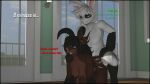 16:9 3d_(artwork) 4k absurd_res all_fours anal anal_penetration anthro antlers black_body black_border black_fur black_hair border breasts brown_body brown_fur crouching cum_request dialogue digital_media_(artwork) doggystyle duo english_text female female_penetrated from_behind_position fur green_eyes hair hand_on_leg hand_on_own_leg hand_on_own_thigh hand_on_shoulder hand_on_thigh hi_res horn inside jackalope lagomorph male male/female male_penetrating male_penetrating_female mammal mars_(monsoon_perfected) monsoon_perfected nipples on_ground onomatopoeia penetration penile penile_penetration penis_in_ass red_eyes sex sound_effects text thinking tired tongue tongue_out venus_(monsoon_perfected) white_body white_fur white_hair widescreen