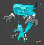 2022 3_fingers 3_horns 4_fingers absurd_res ambiguous_anthro ambiguous_gender ambiguous_humanoid animated_skeleton anthro black_horn blue_eyes bone bovid clip_studio_paint_(artwork) clothing colored cracks digital_drawing_(artwork) digital_media_(artwork) duo empty_eye_sockets english_description english_text fingers floating_fingers floating_hands floating_head full-length_portrait gloves gloves_only grey_background grimmlin grimmlins_tale handwear handwear_only hi_res horn humanoid inkarat_mittongtare larger_ambiguous larger_anthro legless light lighting long_nose mammal marrownette mostly_nude mostly_nude_ambiguous mostly_nude_anthro multi_horn no_eyebrows nude_ambiguous nude_humanoid official_art portrait puppet_strings puppeteer rib_cage shaded simple_background size_difference skeleton smaller_ambiguous smaller_humanoid string teeth text undead water white_body white_clothing white_eyes white_gloves white_handwear
