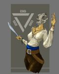 4:5 absurd_res anthro bone breasts clothed clothing colored colored_sketch digital_media_(artwork) felid feline female fur guide_lines half-length_portrait hi_res holding_melee_weapon holding_object holding_sword holding_weapon jewelry khajiit mammal melee_weapon microsoft nails necklace portrait raised_arm simple_background sketch sketchy skull skull_head solo sword symbol tailless the_dark_skull the_elder_scrolls weapon